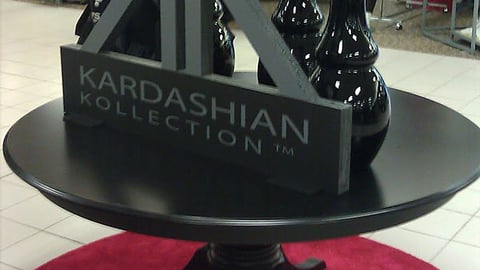 Sears Kardashian Kollection Table Display