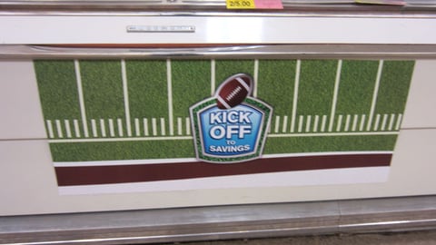 Kroger 'Kickoff to Savings' Cooler Banner