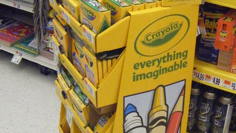 Crayola Back-to-School Shipper