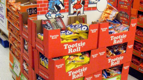 Tootsie Roll Back-to-School Pallet Display
