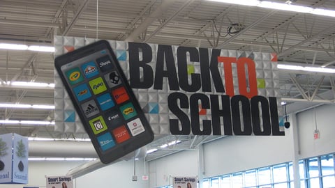 Meijer Back-to-School Ceiling Banner