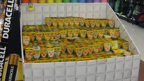 Crayola Back-to-School Dump Bin