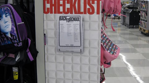 Meijer 'Back-to-School Checklist' Side Panel