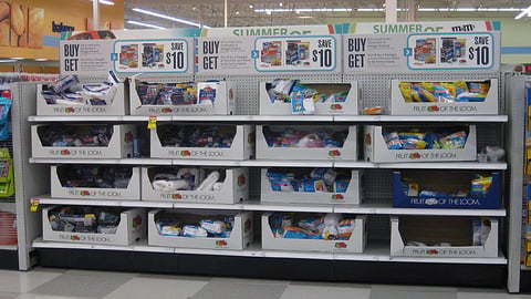 Meijer Back-to-School Cross-Merchandising Display