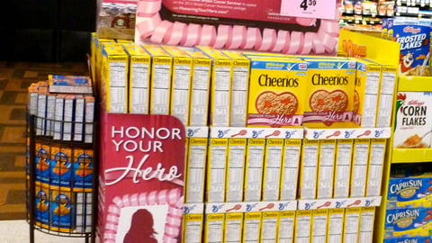 General Mills Safeway 'Honor Your Hero' Pallet Display