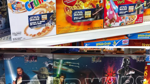 General Mills Walmart 'Star Wars' Packaging