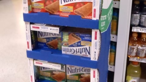 Nutri-Grain 'Happy New School Year' Floorstand