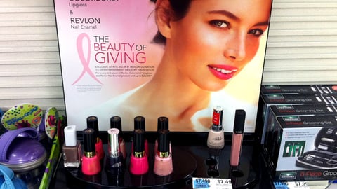 Revlon Rite Aid 'Beauty of Giving' Shelf Tray