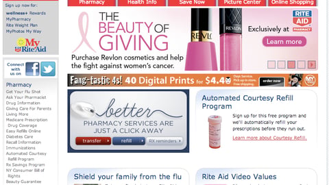 Rite Aid Revlon 'Beauty of Giving' Ad