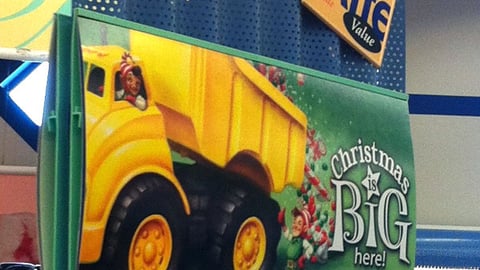 Rite Aid 'Christmas is Big Here' Header