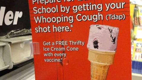 Rite Aid Pharmacy Incentive Shelf Talker