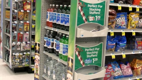 Rite Aid Wrigley 'Stocking Stuffers' Power Wing