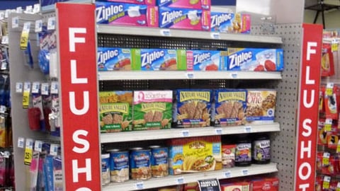 Rite Aid 'Box Tops' Endcap