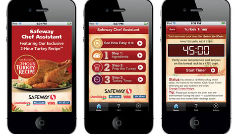 Safeway 'Chef Assistant' App