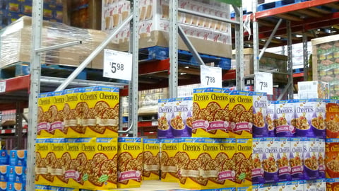 Cheerios Sam's Club 'Pink' Pallet Displays