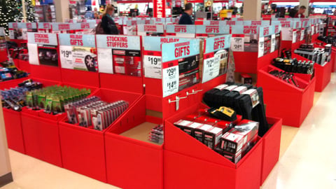 Sears 'Stocking Stuffers' Merchandising