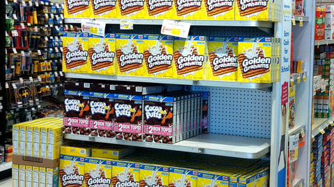 ShopRite 'Shop Once Give Twice' Endcap