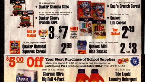 ShopRite School Supplies Incentive Feature