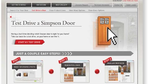 Simpson Door Co. Website