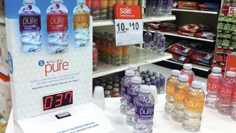 SoBe Pure "Like" Countertop Display