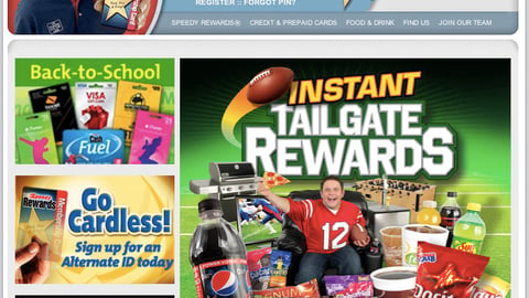 Speedway Back-to-School Banner Ad