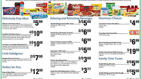 Stop & Shop 'Our Brands Patrol' Circular Feature