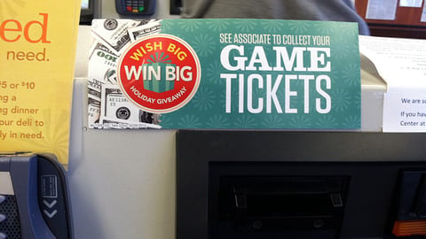 Jewel-Osco 'Wish Big, Win Big' Sign