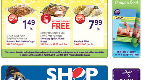 Sweetbay Pepsi 'Shop with a Player' Email Ad