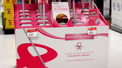 Swiffer 'Cleaning for a Reason' Display
