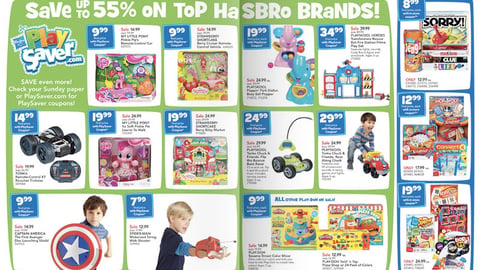Toys "R" Us Hasbro 'PlaySaver' Feature
