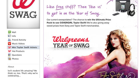 'Walgreens Swag' CoverGirl Facebook Promo