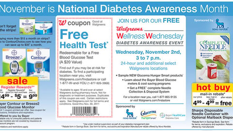 Walgreens 'Diabetes Awareness Month' Feature