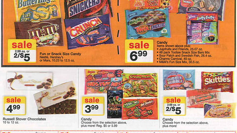 Walgreens Halloween Candy Feature