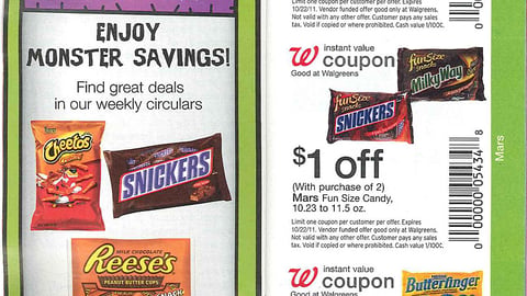 Walgreens Multi-Brand Halloween Coupon Book Feature