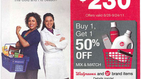 Walgreens September 2011 Coupon Book Cover