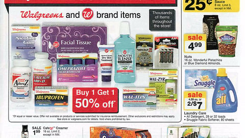 Walgreens Private Label BOGO Feature