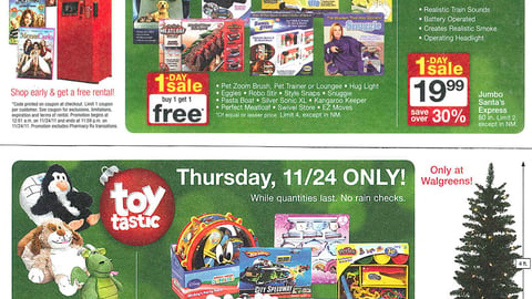 Walgreens Redbox Thanksgiving Feature
