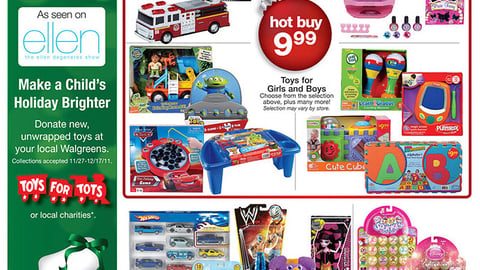 Walgreens 'Holiday Toy Drive' Feature