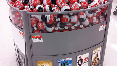Walmart 'Arctic Home' Orb Bottle Dump Bin