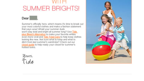 P&G Walgreens Email