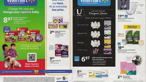 Walmart Kimberly-Clark Insert