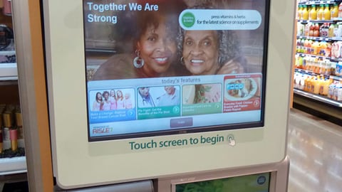 Whole Foods 'Whole Body' Kiosk