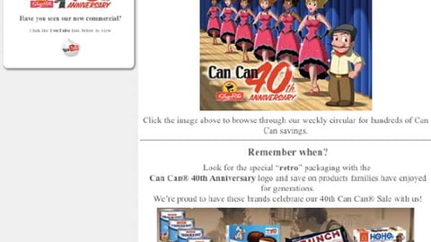 ShopRite Can Can Sale Website