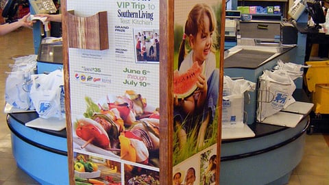 Food Lion 'Summer Cookout Giveaway' Standee