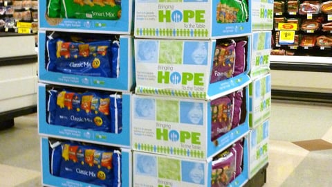 Frito-Lay Kroger 'Bringing Hope' Pallet Display