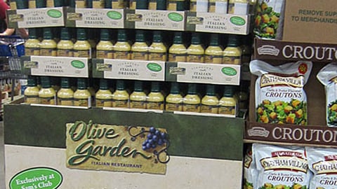 Olive Garden Sam's Club Pallet