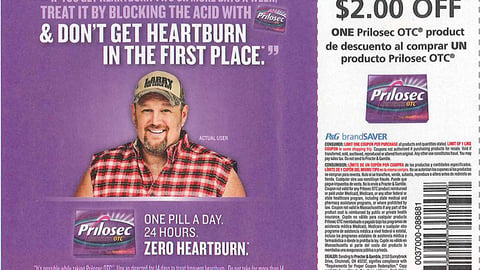 Prilosec OTC 'Actual User' FSI