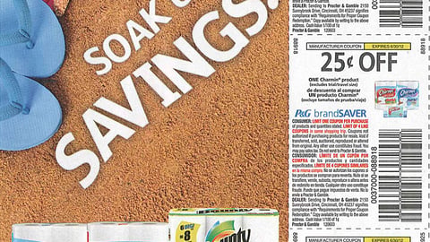 P&G 'Soak Up the Savings' FSI