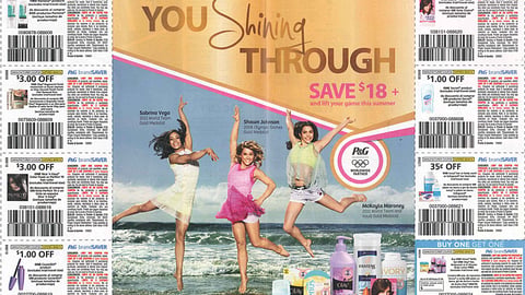 P&G Beauty Olympics FSI