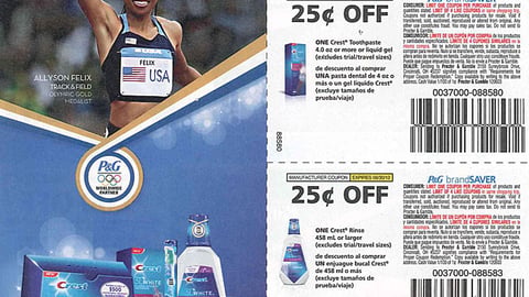 Crest Oral-B 'Winning White Smile' FSI